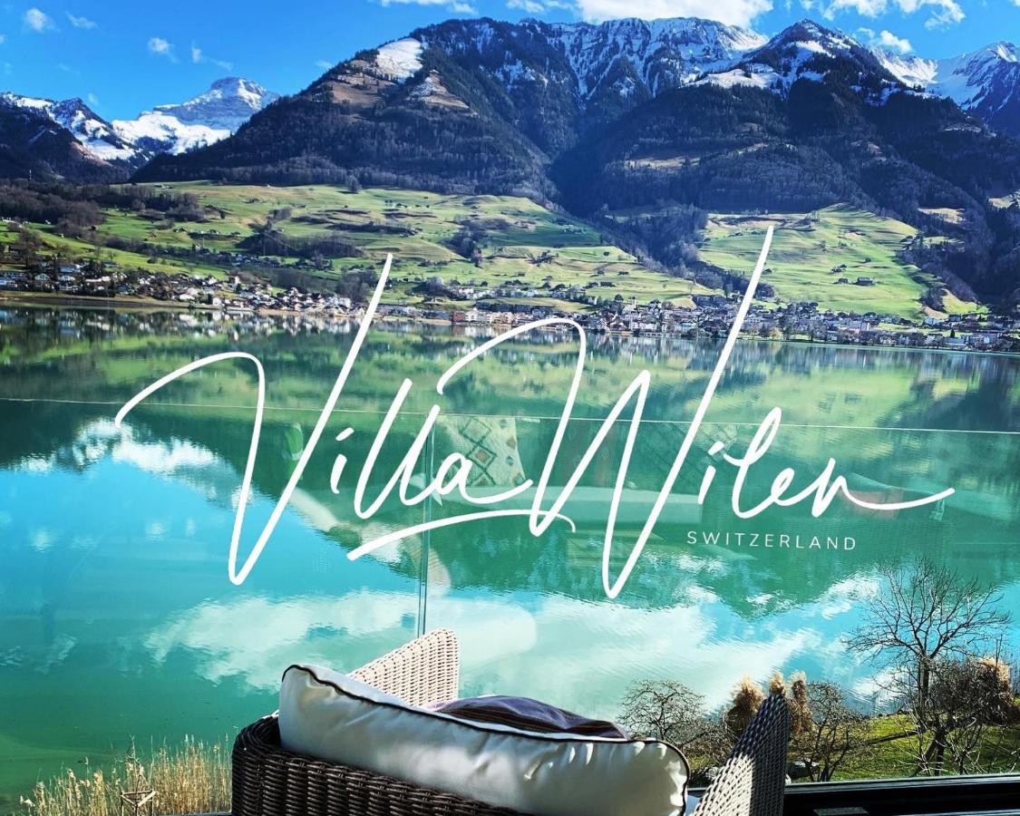 Luxury Loft On Top Of Villa Wilen With Tremendous Views By The Lake ซาร์เนน ภายนอก รูปภาพ