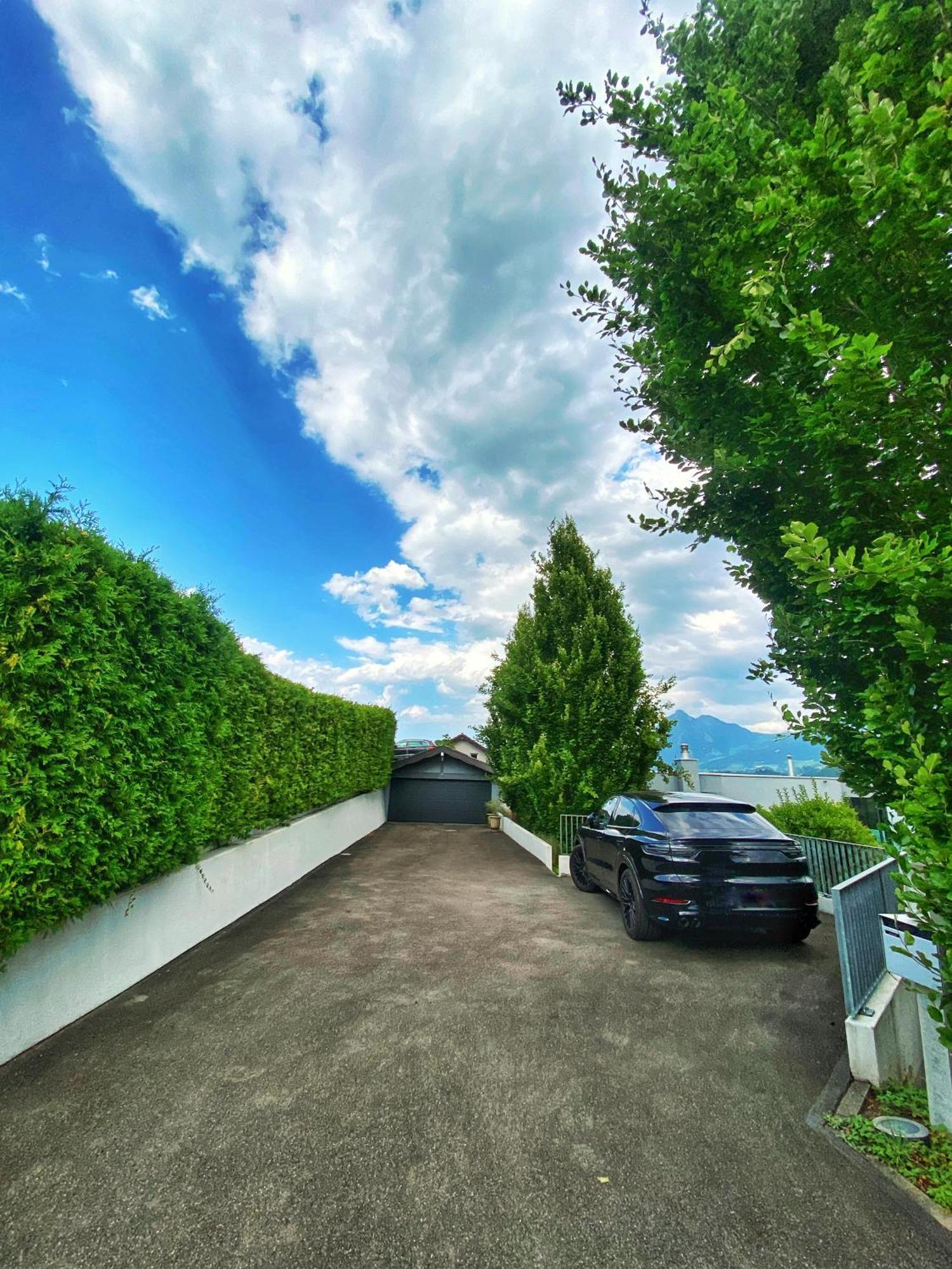 Luxury Loft On Top Of Villa Wilen With Tremendous Views By The Lake ซาร์เนน ภายนอก รูปภาพ