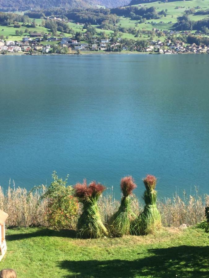 Luxury Loft On Top Of Villa Wilen With Tremendous Views By The Lake ซาร์เนน ภายนอก รูปภาพ